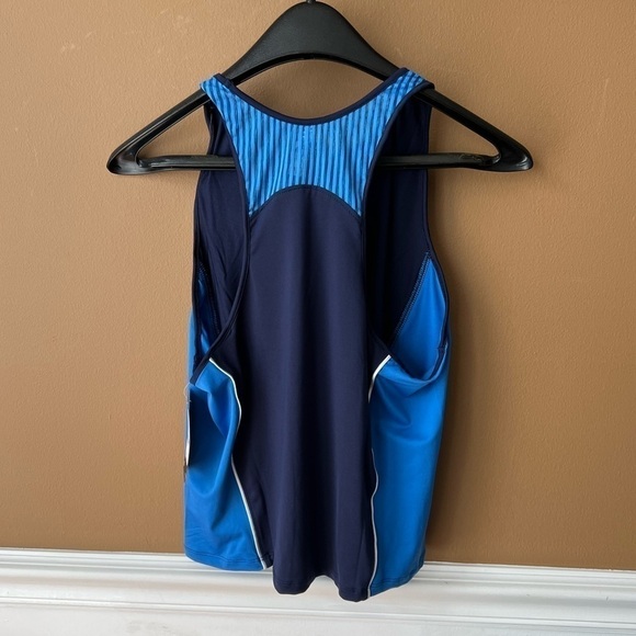 Under Armour Women’s Blue HeatGear Workout Tank Brand New - Picture 6 of 10